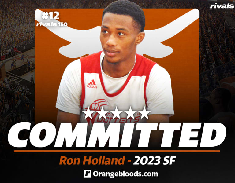Orangebloods – Instant Analysis: Five-star Ronald Holland commits to Texas