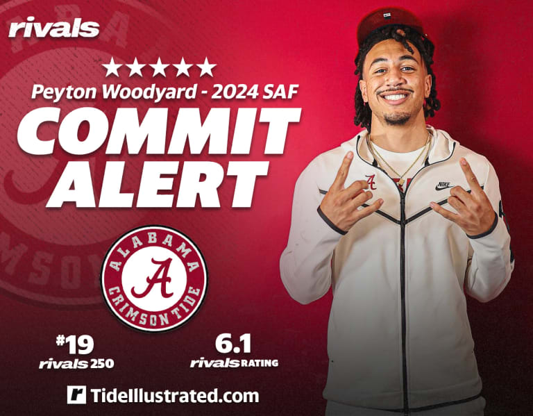 Commit Breakdown: What Alabama gets with five-star Peyton Woodyard ...