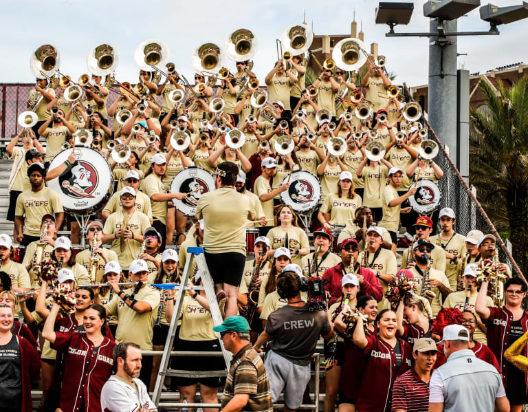 FSU Baseball Rivalry Week: Marching Chiefs Energize Record Crowd - BVM ...