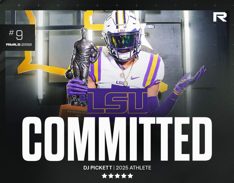 Rivals five-star DJ Pickett commits to LSU