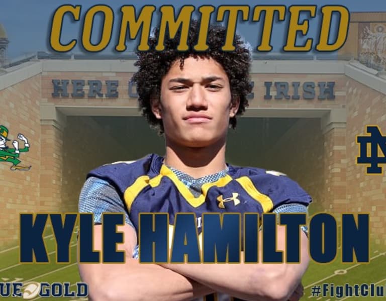 Notre Dame Safety Commit Kyle Hamilton Is 'Doing Something Right' -  InsideNDSports