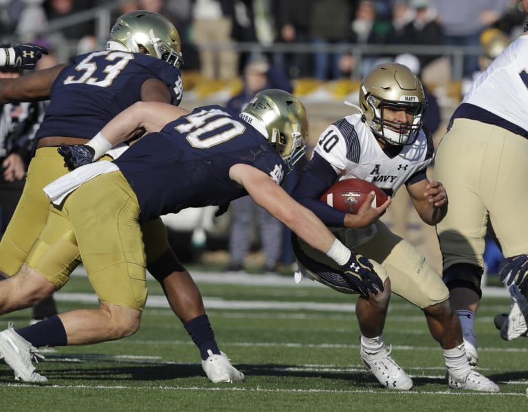 Here's where to watch the Notre Dame vs Navy game