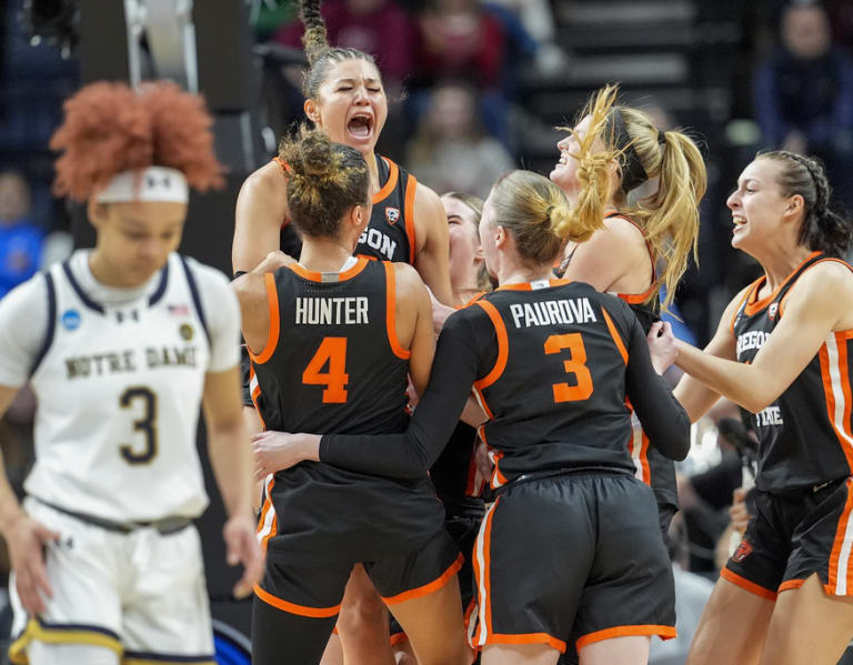 Oregon State WBB Advances To Elite Eight With Win Over Notre Dame ...