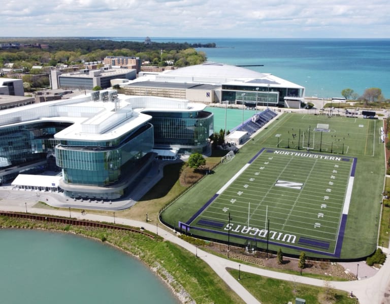 Northwestern’s Temporary Lakefront Stadium to Host Football Games with Unique Fan Experiences