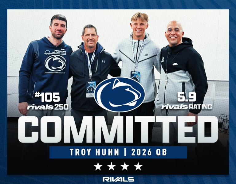 Fourstar quarterback Troy Huhn commits to Penn State Rivals