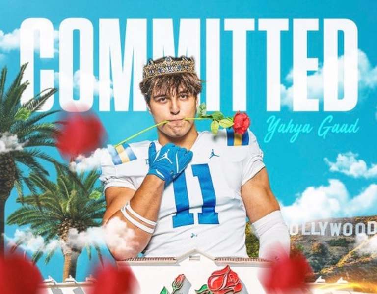 UCLA keeps commitments rolling with pledge from 2026 DE Yahya Gaad