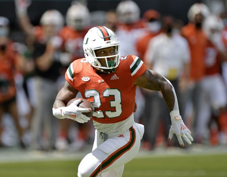 PFN views Cam'Ron Harris as a top ten draft eligible running back in 2021