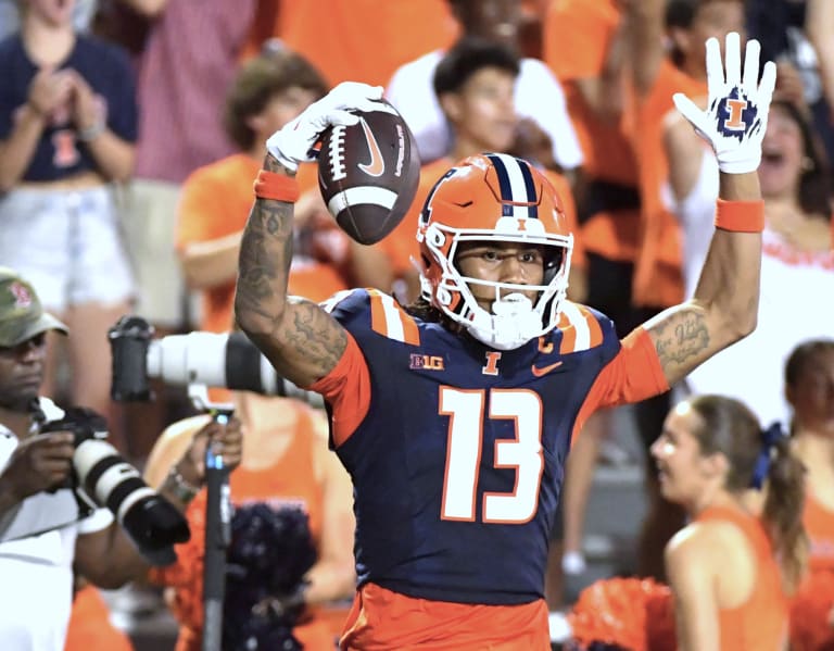 Illini wide receiver corps emerges as one of Big Ten's best