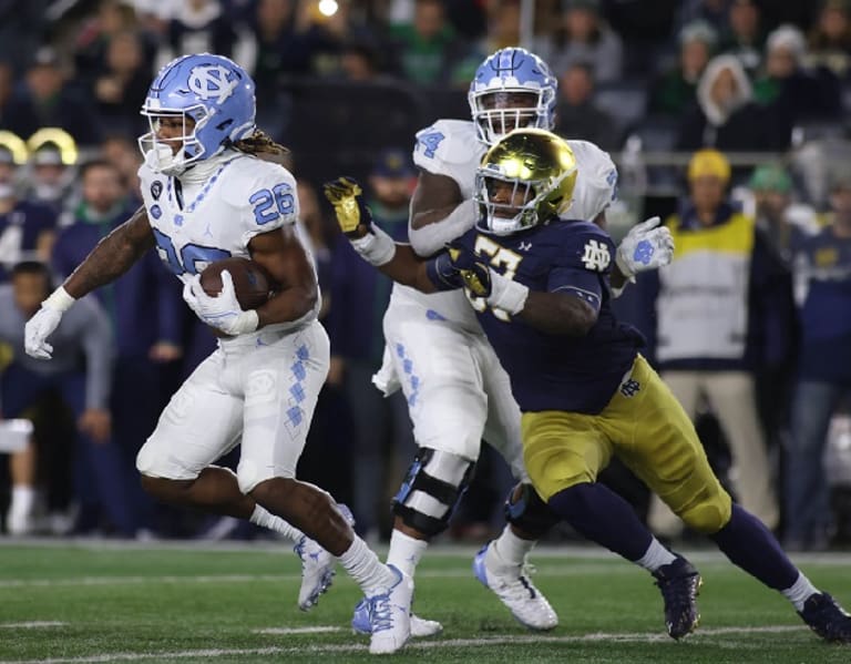 UNC Football: Michael Carter takes first team reps with New York Jets