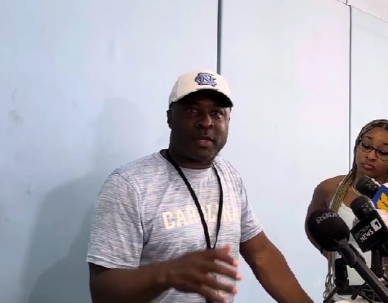 UNC Running Backs Coach Larry Porter Post-Practice Interview