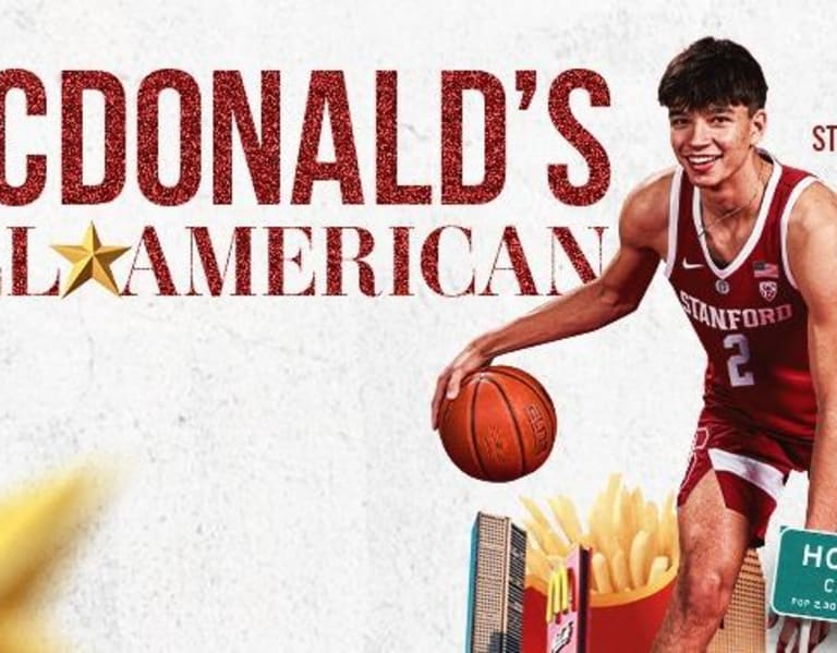 Stanford Men's Basketball: 2023 Stanford MBB signee Andrej Stojakovic named  a McDonald's All-American