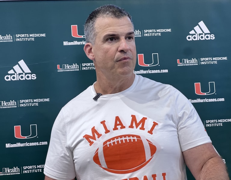 Miami Spring Football: Everything Mario Cristobal said after practice ...