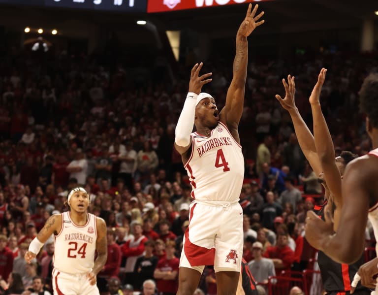 Highlights From Arkansas Razorbacks Basketballs Win Over Gardner Webb 7324