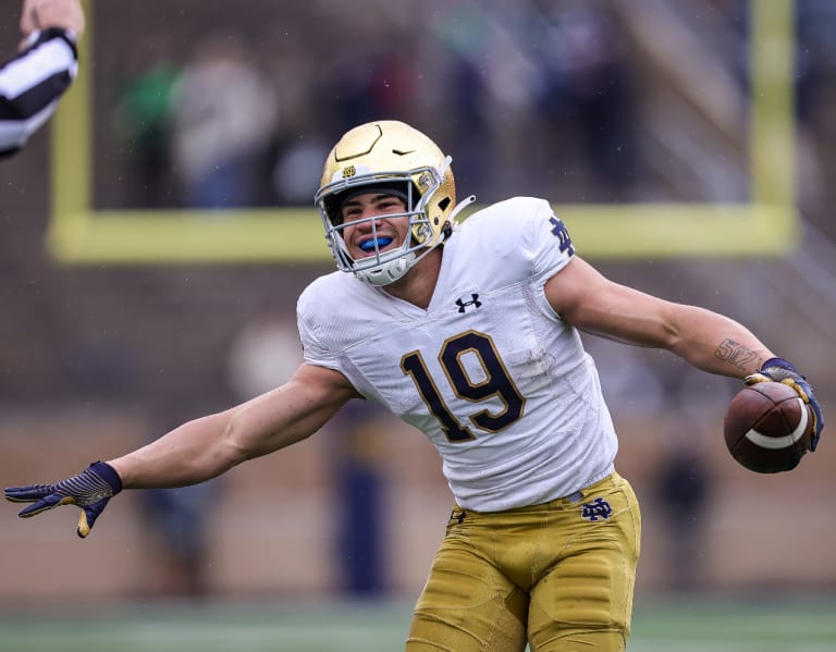 Two Notre Dame football freshmen with highly anticipated debuts