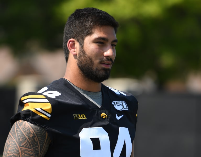 Former Iowa star AJ Epenesa fueled by teams who passed on him in draft