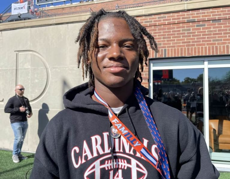 Three-star athlete Andre Lovett checks out Illinois - OrangeandBlueNews ...