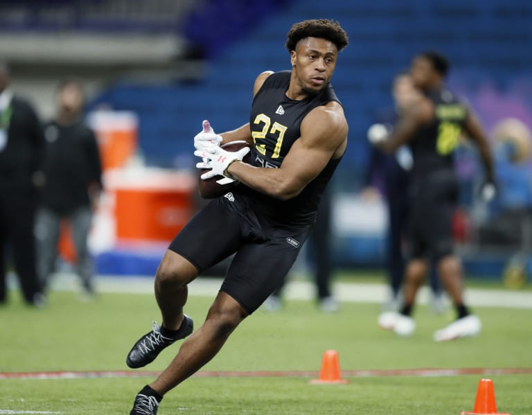 Javelin Guidry Runs Fastest 40-Yard Dash Among DB's At NFL Scouting Combine