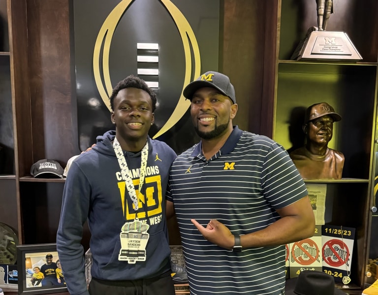 2025 DB Jayden Sanders commits to Michigan Maize&BlueReview Michigan