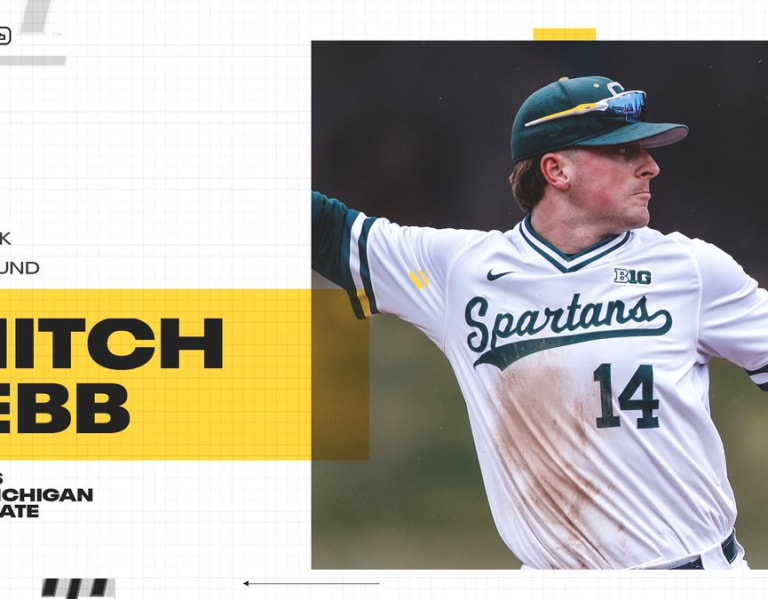 Miami Marlins draft Michigan State 1B Brock Vradenburg in third round of MLB  Draft