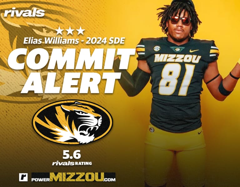 Mizzou Adds 2024 Defensive End Elias Williams Powermizzou