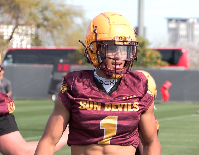 Xavier Guillory enjoys a fast start to Arizona State spring practices