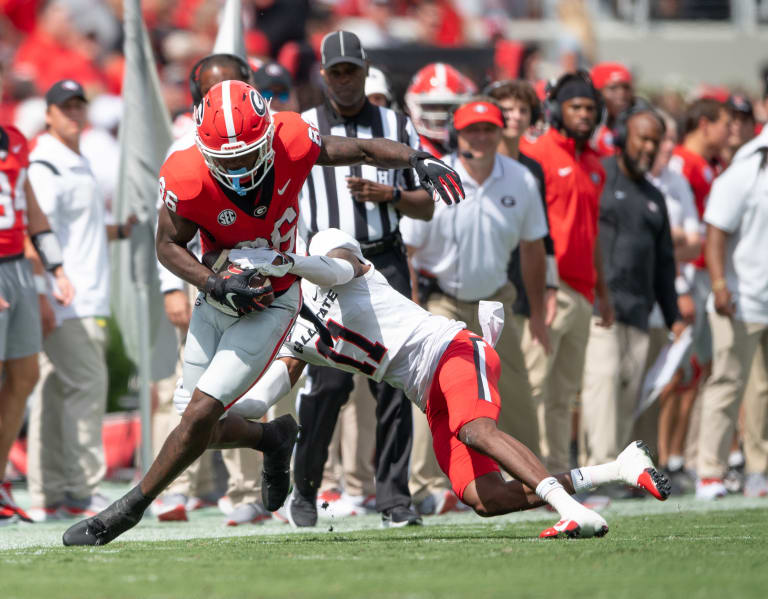 Mecole Hardman turning it up for Dawgs - UGASports