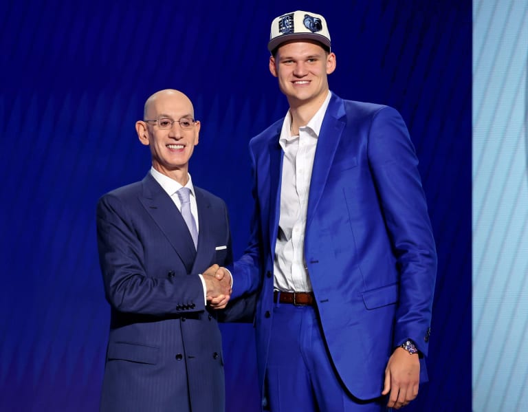 Walker Kessler selected No. 22 overall by the Minnesota Timberwolves