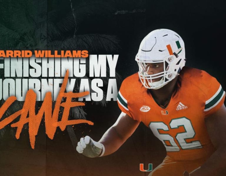 CanesCounty - Jarrid Williams breaks down decision: "I have to come in and earn it"