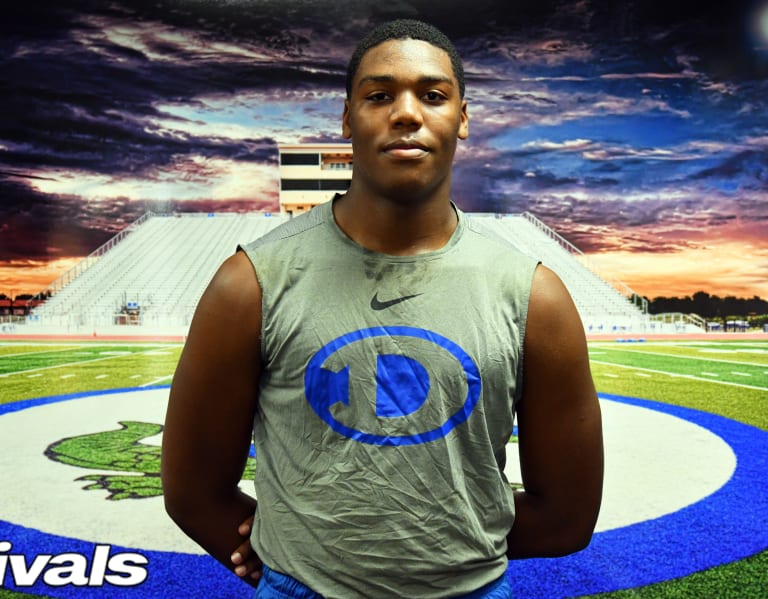 SMU football recruiting Patrick Williams Jr. Dickinson 2022 OT