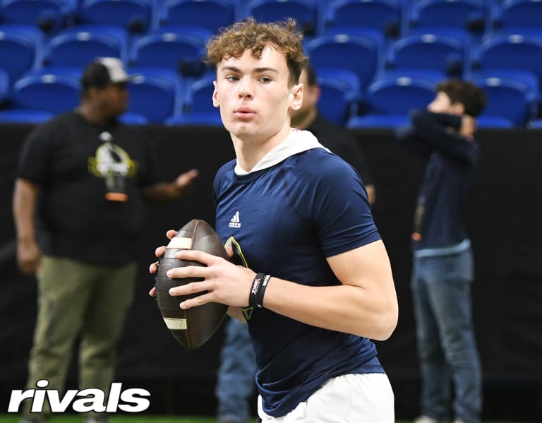 Stone Saunders Nebraska and Matt Rhule in the mix for 2025 QB