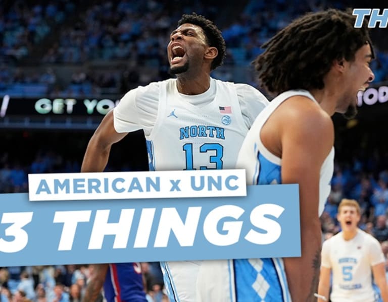 THI Podcast: 3 Things From UNC's 107-55 Win Over American