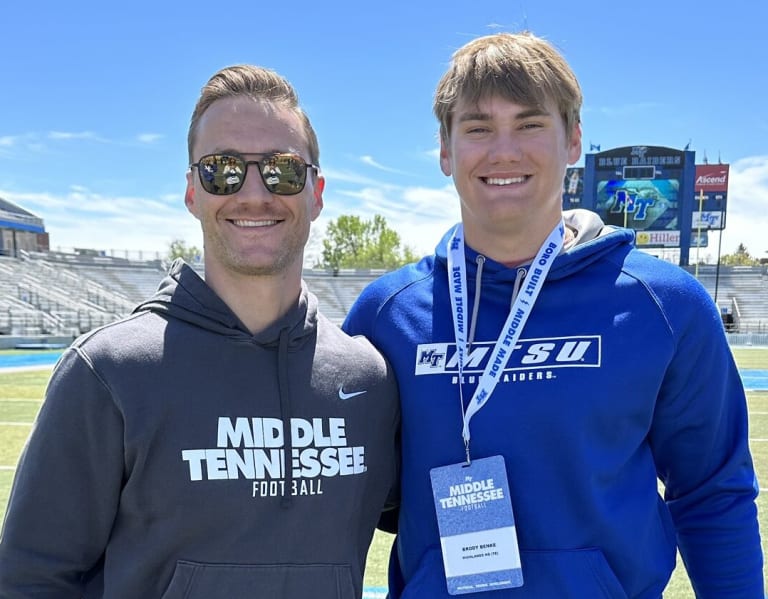 Tight end signee Brody Benke gets familiar with new offense on spring visit