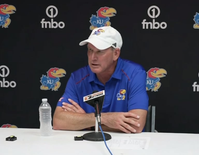 WATCH: Lance Leipold Talks After Texas Game - JayhawkSlant: Kansas ...