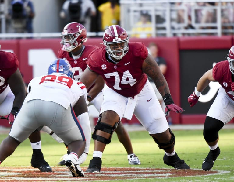 Alabama has 'capable' left tackles, but when will they catch on