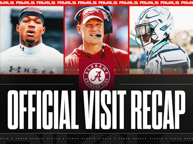 Alabama trending with multiple blue-chippers after official visit weekend