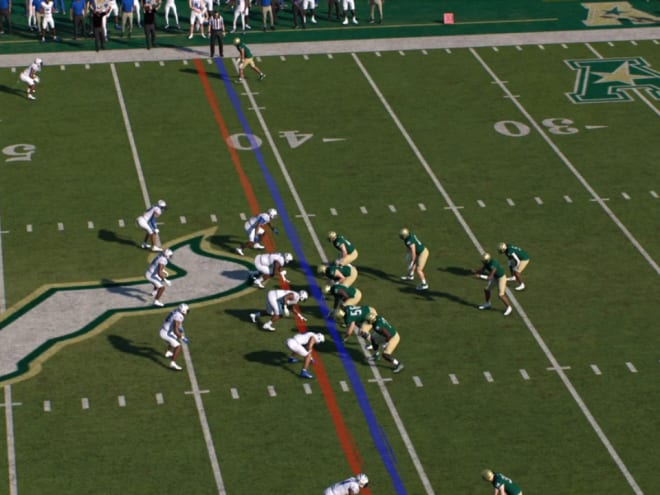 Memphis at USF College Football 25 Simulation