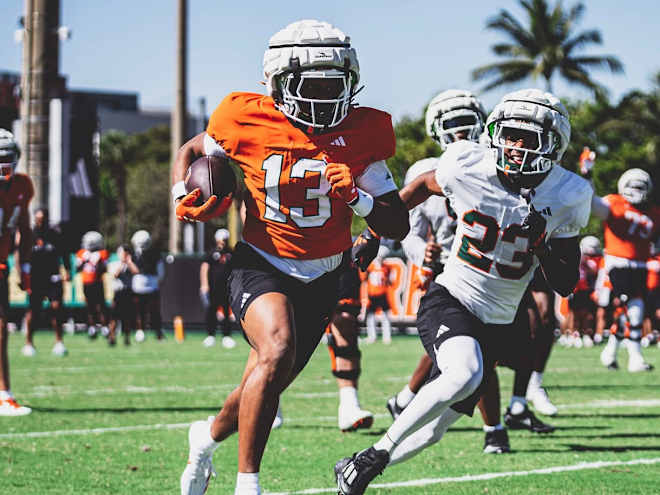 Live Thread: Miami Football Spring Practice No. 5