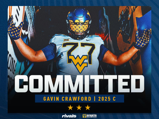 West Virginia lands a commitment from OL Gavin Crawford