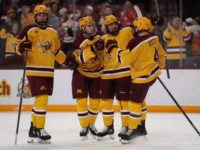 Gophers sweep Ohio State, own sole possession of first place