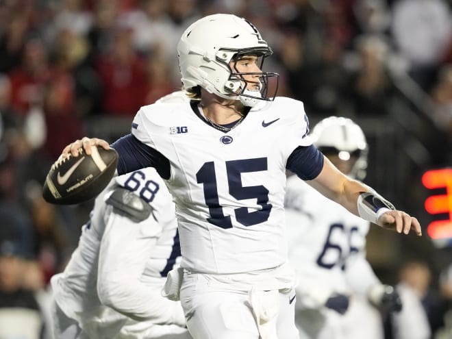 Penn State QB Drew Allar leaves game against Wisconsin