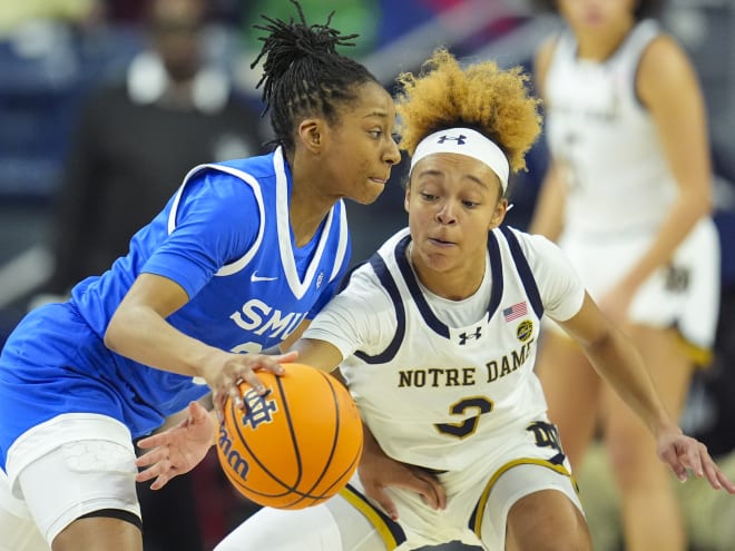 Hannah Hidalgo returns and No. 3 Notre Dame WBB surges past SMU