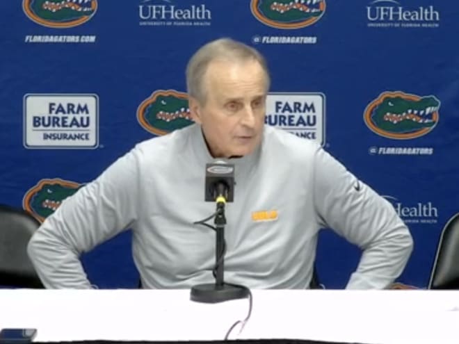 WATCH: Tennessee basketball coach Rick Barnes reacts to loss to Florida