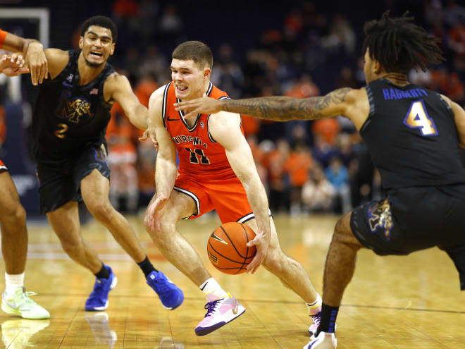 Memphis Overcomes Virginia on the Road, 64-62