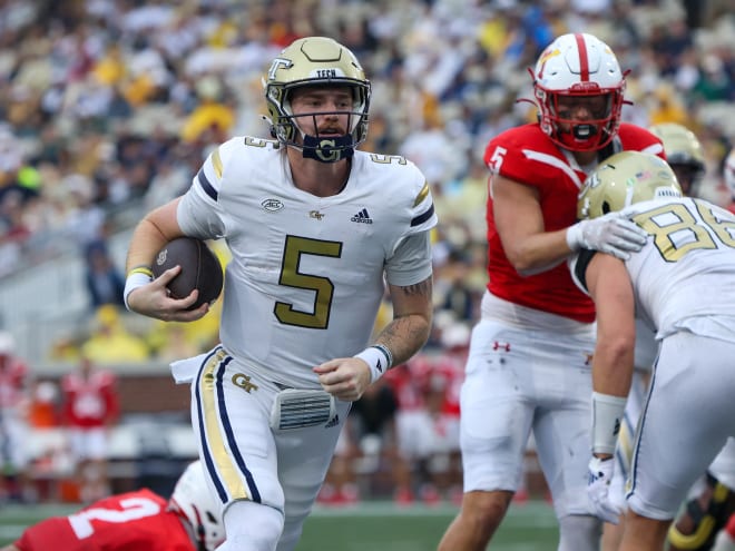 Tech turn to Zach Pyron at QB after Haynes King's injury for ND game