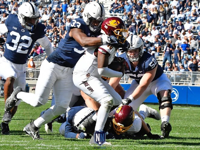 Who are Penn State's top defensive returning players according to PFF?