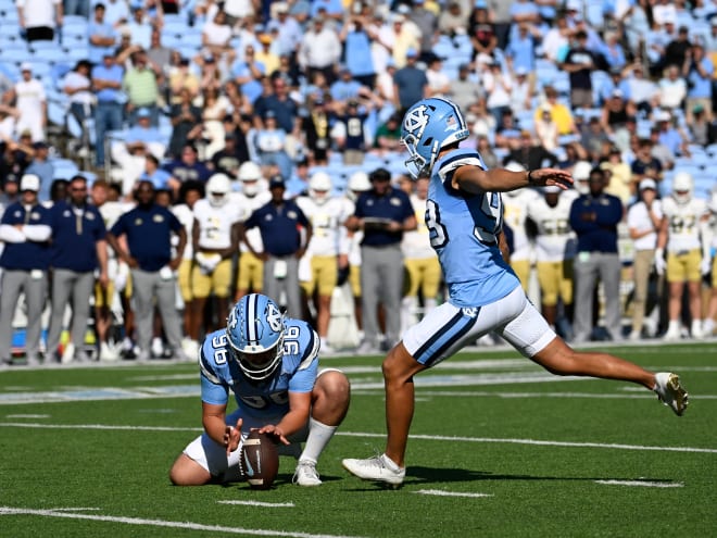 Notre Dame goes back to the portal for a kicker, gets UNC's Noah Burnette