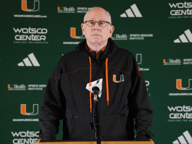 Video: Head Coach Jim Larranaga at basketball media day