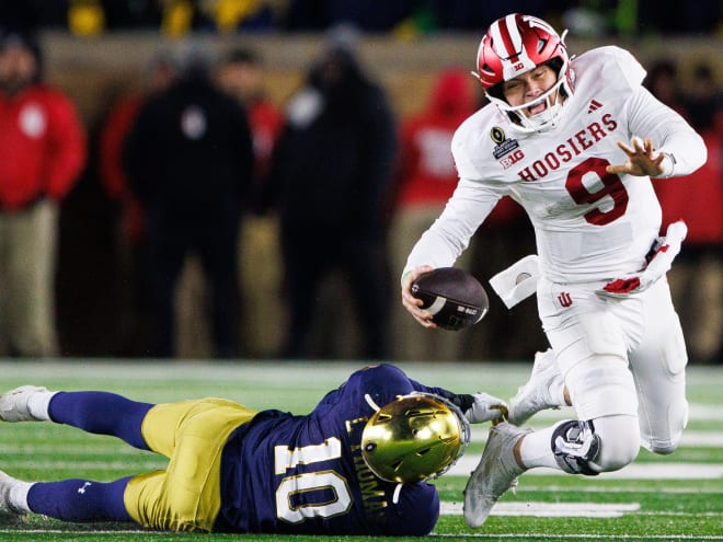 Indiana falls flat early against ND in CFP: 'They made plays and we didn't'