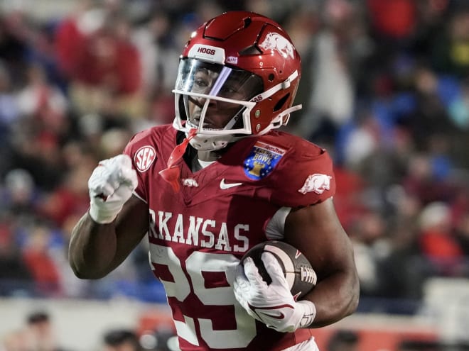 Arkansas' PFF grades, snap counts vs. Texas Tech 2024 - Offense