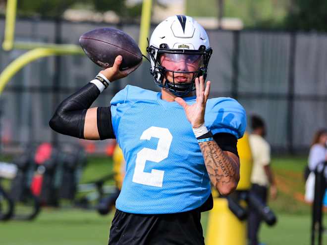 Tayven Jackson feels at home at UCF, now focused on winning starting job